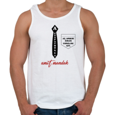 PRINTFASHION A csapatmunka - Férfi atléta - Fehér