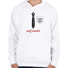 PRINTFASHION A csapatmunka - Gyerek kapucnis pulóver - Fehér gyerek pulóver, kardigán