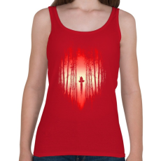 PRINTFASHION A Csata kezdete - Női atléta - Cseresznyepiros