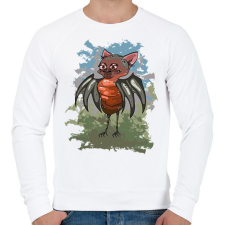 PRINTFASHION A deneféreg - Férfi pulóver - Fehér férfi pulóver, kardigán