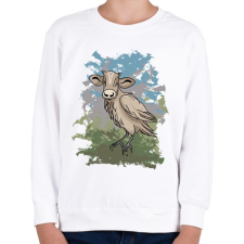 PRINTFASHION A dolmányos borjú - Gyerek pulóver - Fehér gyerek pulóver, kardigán