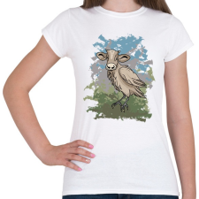 PRINTFASHION A dolmányos borjú - Női póló - Fehér női póló