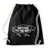 PRINTFASHION A fal őrzői - Sportzsák, Tornazsák - Fekete