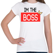 PRINTFASHION A FŐNÖKNŐ - Női póló - Fehér női póló