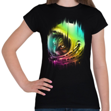 PRINTFASHION A galaxis vándora - Női póló - Fekete