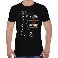 PRINTFASHION A hastánc az - Férfi póló - Fekete