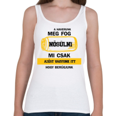 PRINTFASHION A haverunk meg fog nősülni - Fekete - Női atléta - Fehér