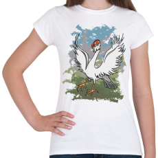 PRINTFASHION A héttyú - Női póló - Fehér