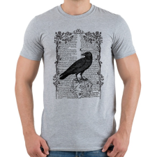 PRINTFASHION A Holló - Férfi póló - Sport szürke férfi póló