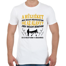 PRINTFASHION A hülyéket nem tudom meggyógyítani - Férfi póló - Fehér férfi póló