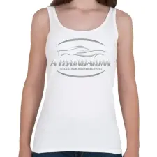 PRINTFASHION A hyundaiom nélkül - Női atléta - Fehér női trikó