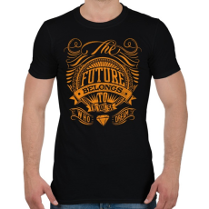 PRINTFASHION A jövő - Férfi póló - Fekete