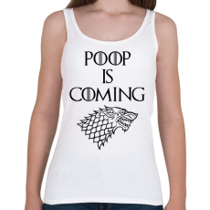 PRINTFASHION A kaki közeleg - Női atléta - Fehér