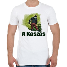 PRINTFASHION a kaszás - Férfi póló - Fehér