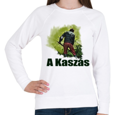 PRINTFASHION a kaszás - Női pulóver - Fehér