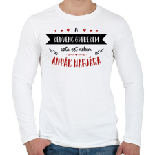 PRINTFASHION A kedvenc gyerekem - Férfi hosszú ujjú póló - Fehér férfi póló