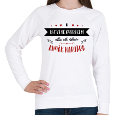 PRINTFASHION A kedvenc gyerekem - Női pulóver - Fehér női póló