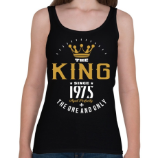 PRINTFASHION A király 1958-ben született - Női atléta - Fekete