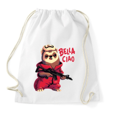 PRINTFASHION A kis lázadó - La casa de papel - Sportzsák, Tornazsák - Fehér tornazsák