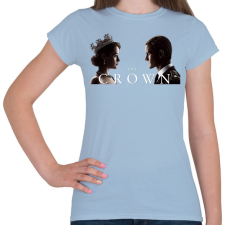 PRINTFASHION A korona - Női póló - Világoskék női póló