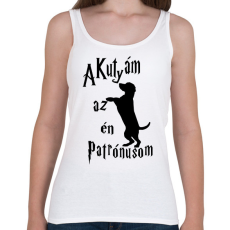 PRINTFASHION A Kutyám az én Patrónusom - Női atléta - Fehér