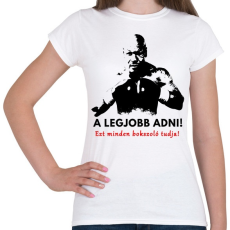 PRINTFASHION A legjobb adni - Női póló - Fehér