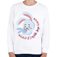 PRINTFASHION A legjobb anya - Gyerek pulóver - Fehér