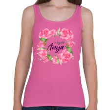 PRINTFASHION A legjobb Anya - Női atléta - Rózsaszín női trikó