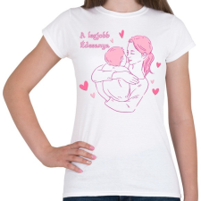 PRINTFASHION A legjobb édesanya - Női póló - Fehér női póló