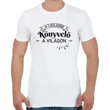 PRINTFASHION A legjobb könyvelő a világon - Férfi póló - Fehér férfi póló