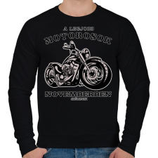 PRINTFASHION a legjobb motorosok - Férfi pulóver - Fekete női pulóver, kardigán