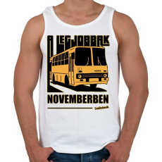 PRINTFASHION A Legjobbak - Férfi atléta - Fehér
