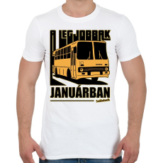 PRINTFASHION A Legjobbak - Férfi póló - Fehér