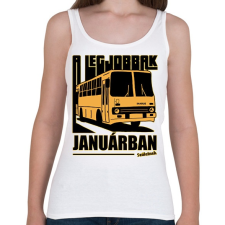 PRINTFASHION A Legjobbak - Női atléta - Fehér női trikó