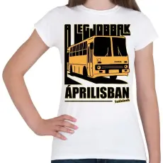 PRINTFASHION A Legjobbak - Női póló - Fehér