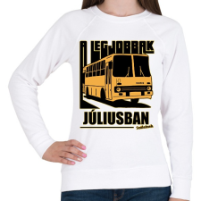 PRINTFASHION A Legjobbak - Női pulóver - Fehér női pulóver, kardigán
