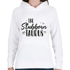 PRINTFASHION A makacs bika - Női kapucnis pulóver - Fehér