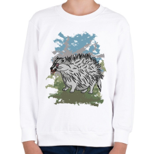 PRINTFASHION A méhészsün - Gyerek pulóver - Fehér gyerek pulóver, kardigán