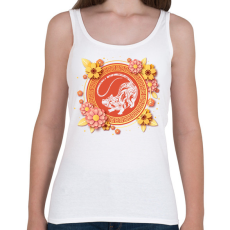 PRINTFASHION A patkány éve - Női atléta - Fehér