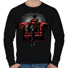 PRINTFASHION A rémálmod - Férfi pulóver - Fekete férfi pulóver, kardigán