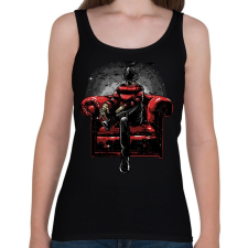 PRINTFASHION A rémálmod - Női atléta - Fekete női trikó