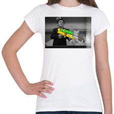 PRINTFASHION A sebhelyesarcú - Női póló - Fehér női póló