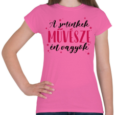 PRINTFASHION A sminkek művésze - Női póló - Rózsaszín női póló