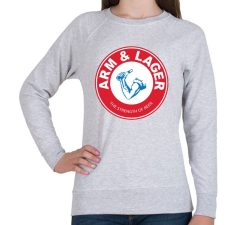 PRINTFASHION A sör ereje - Női pulóver - Sport szürke női pulóver, kardigán