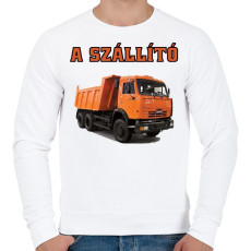 PRINTFASHION a szállító3 - Férfi pulóver - Fehér