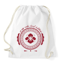 PRINTFASHION A szép madár - Sportzsák, Tornazsák - Fehér tornazsák