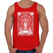 PRINTFASHION A szüzek törzse - Férfi atléta - Piros atléta, trikó