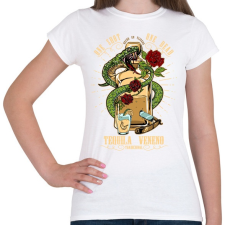 PRINTFASHION A tequila méreg - Női póló - Fehér női póló