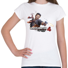 PRINTFASHION A Thief’s End - Női póló - Fehér