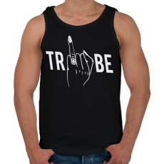 PRINTFASHION A törzs - Férfi atléta - Fekete